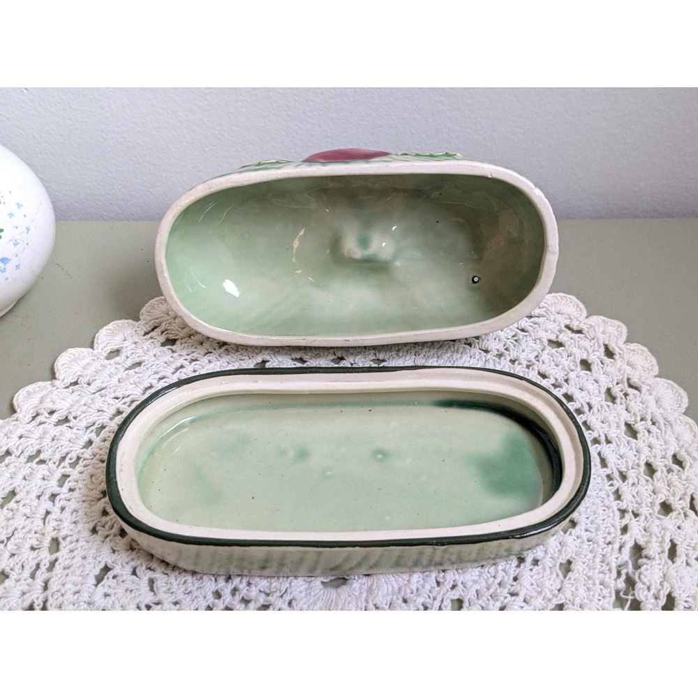 Vintage Made in Japan Apple Kitchen Canister Set of‎ 3 - Picture 3 of 16